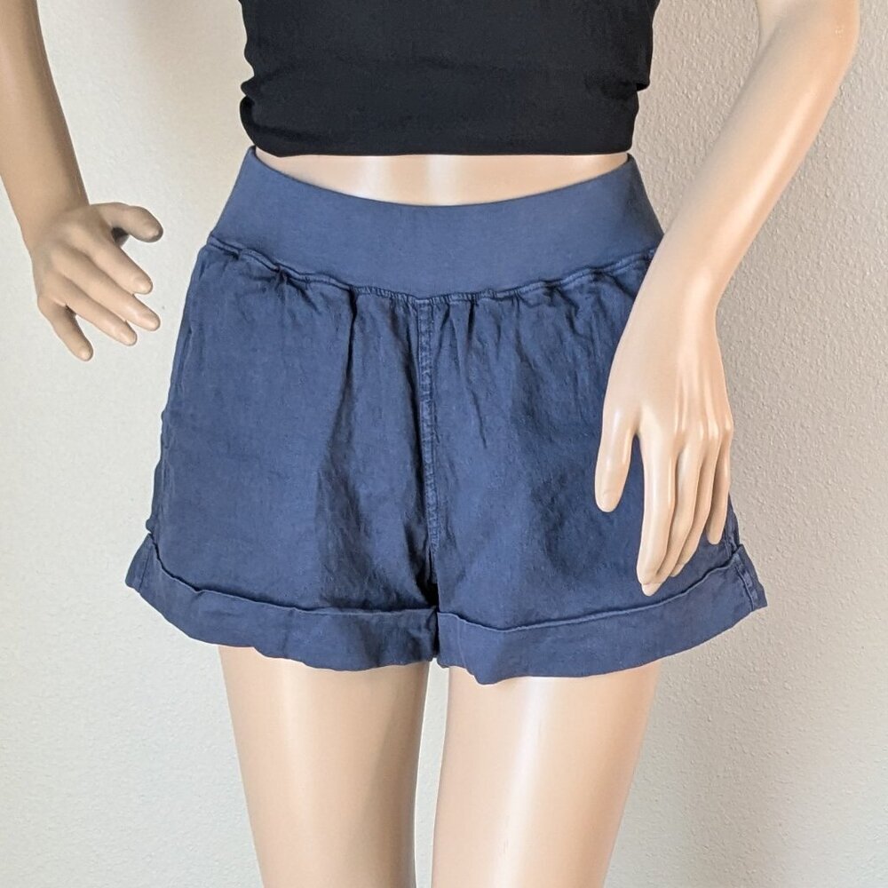 Faherty Arlie Day Shorts Blue XS